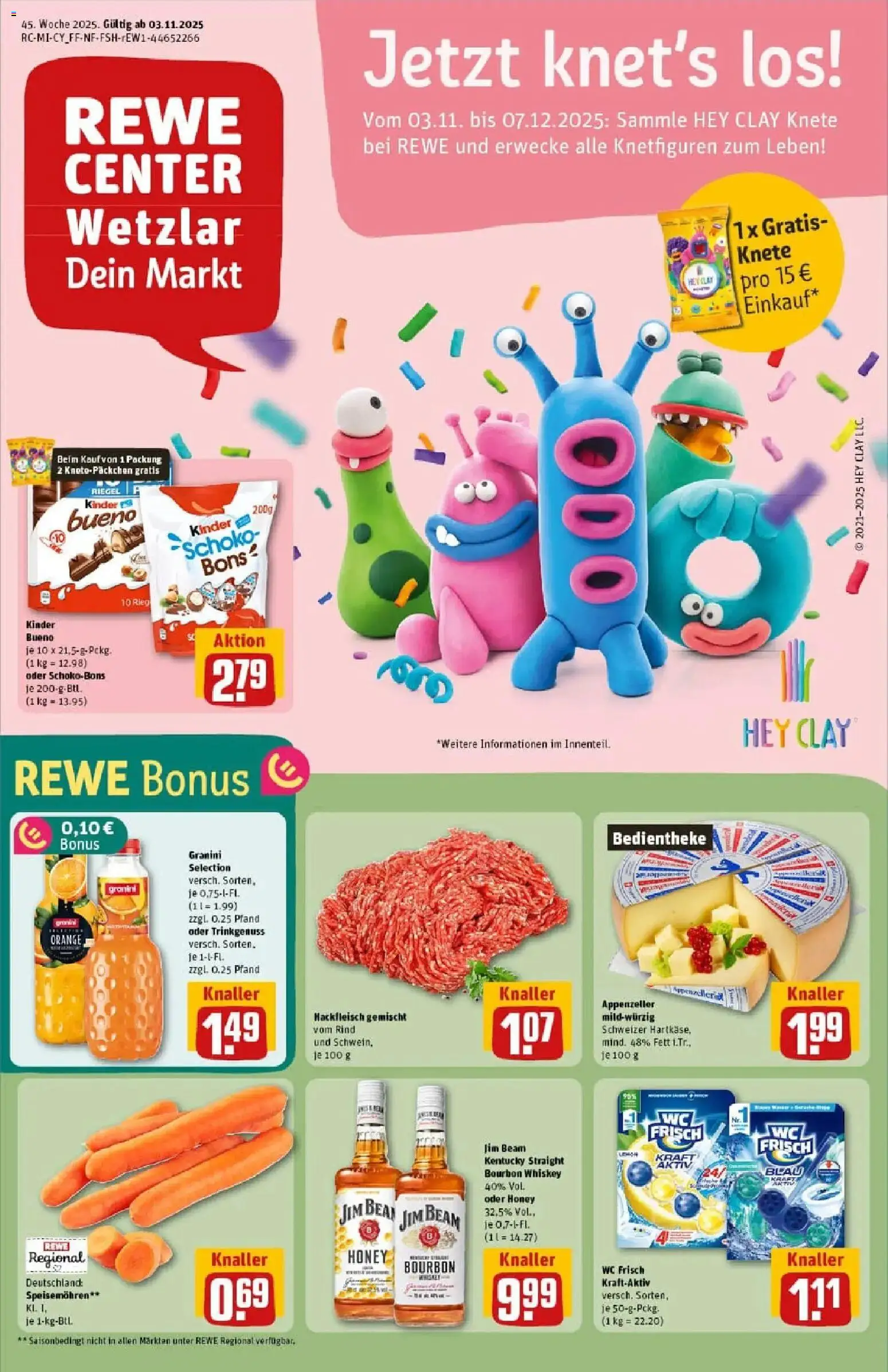 Vorschau von dem Prospekt des Geschäftes Rewe, gültig ab dem 02.11.2025