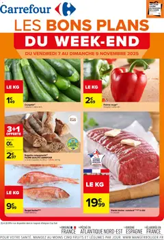 Prévisualisation de Les bons plans du week-end du magasin Carrefour formulaire valide 07/11/2025
