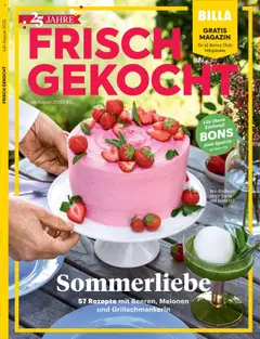 Billa AT - Frisch Gekocht Magazin megtekintése, amely érvényes 2025.07.01.-től