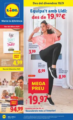 Vista previa del folleto de la tienda Lidl válido desde el 15/09/2025 