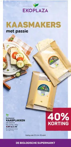 Voorbeeld van Ekoplaza folder van winkel Ekoplaza geldig vanaf 22-04-2026