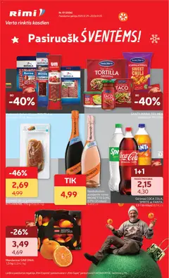 Rimi parduotuvės leidinio Leidinys galiojančio nuo 2025.12.29 peržiūra