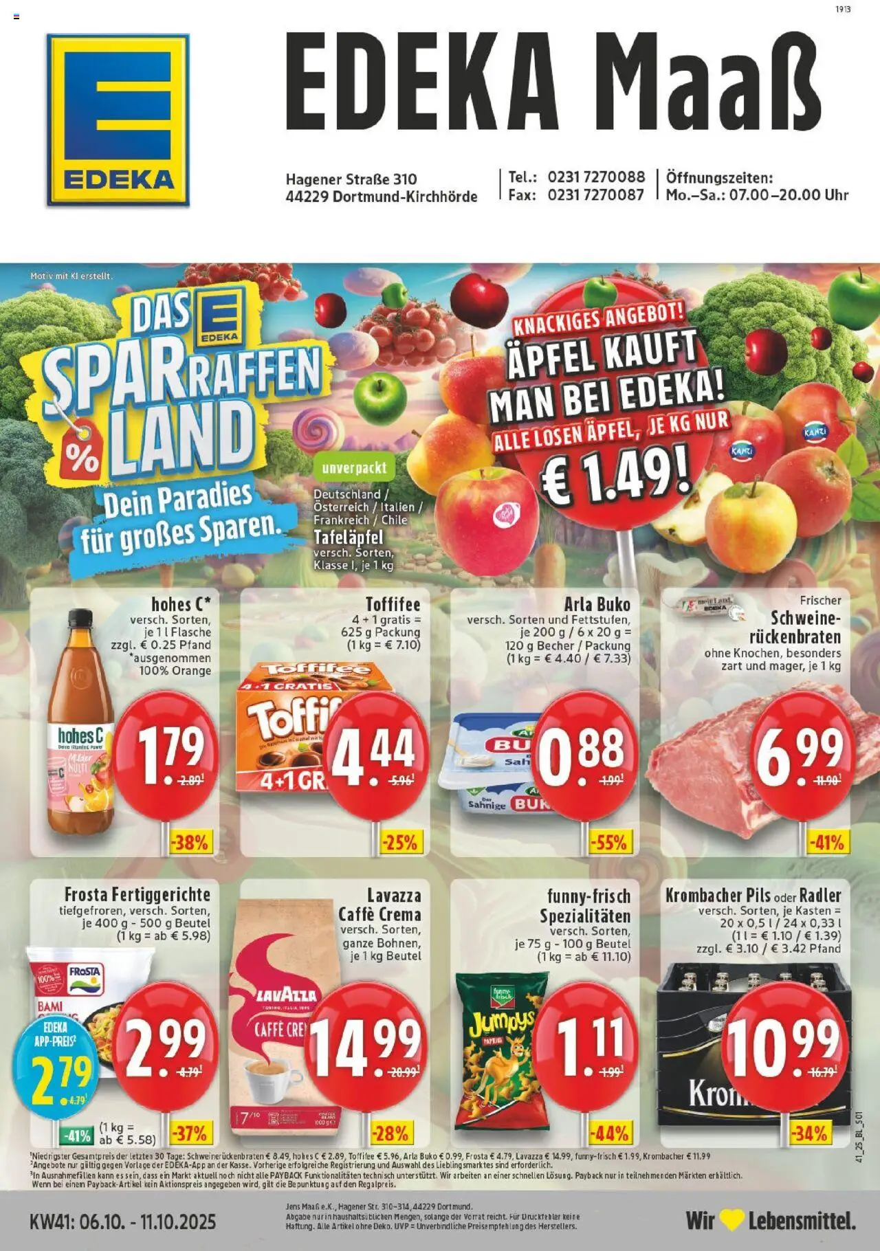EDEKA Prospekt ab 06.10.2025 - Prospekt Dortmund Online