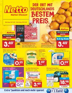 Vorschau von dem Prospekt des Geschäftes Netto Marken-Discount, gültig ab dem 24.11.2025