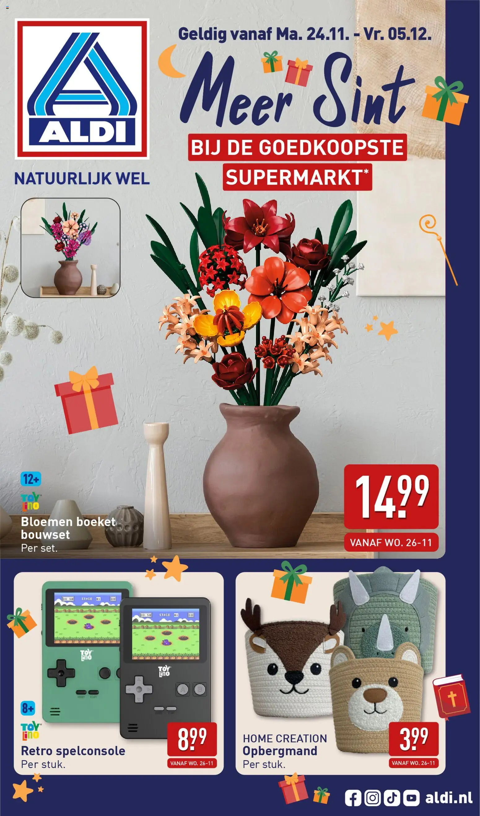 Voorbeeld van Sint special van winkel Aldi geldig vanaf 24-11-2025