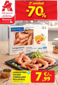 Vista previa del folleto de la tienda Alcampo válido desde el 25/03/2026 