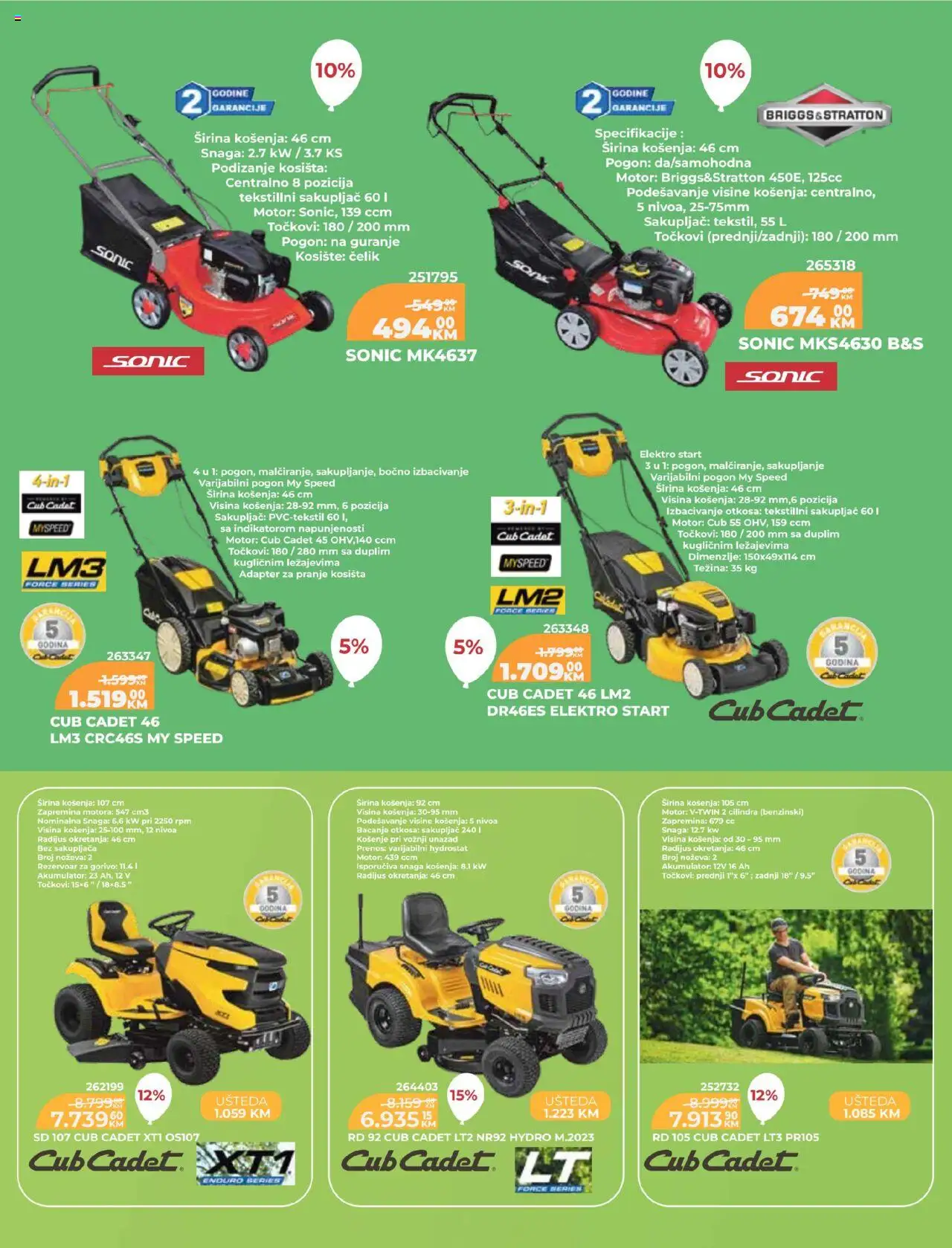 Pregled letka Katalog trgovine Agromehanika vrijedi od 2025.10.01