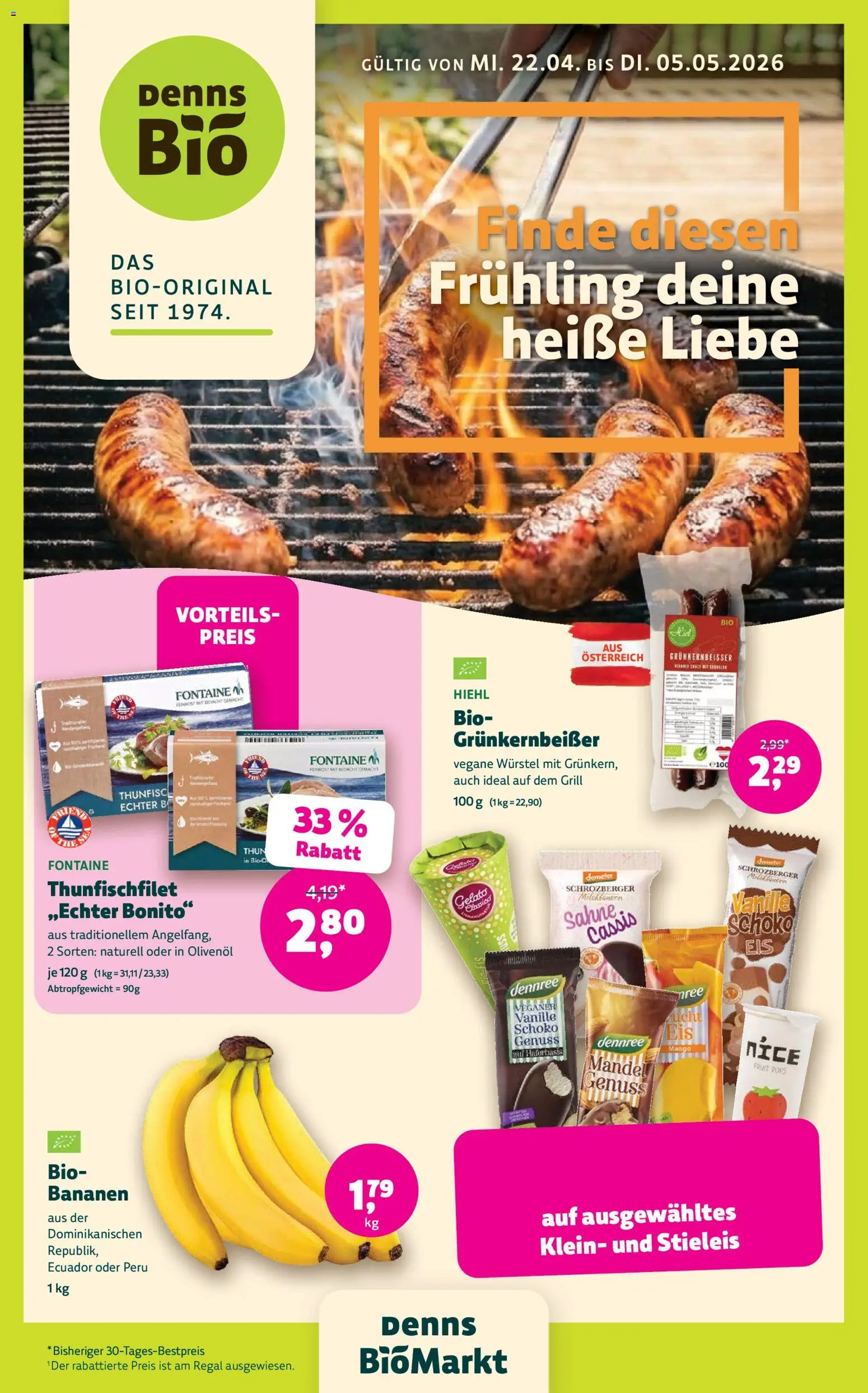 Vorschau der Angebote: Denns BioMarkt Denns BioMarkt Angebote gültig ab 22.04.2026