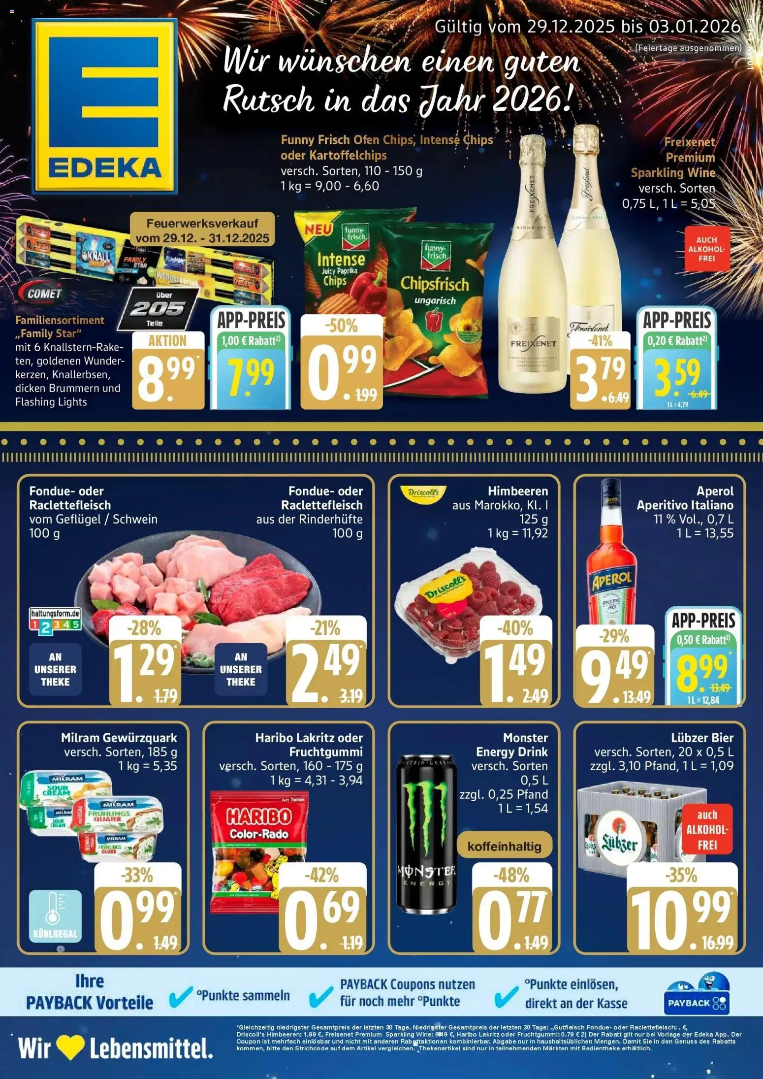 Vorschau von dem Prospekt des Geschäftes Edeka, gültig ab dem 29.12.2025