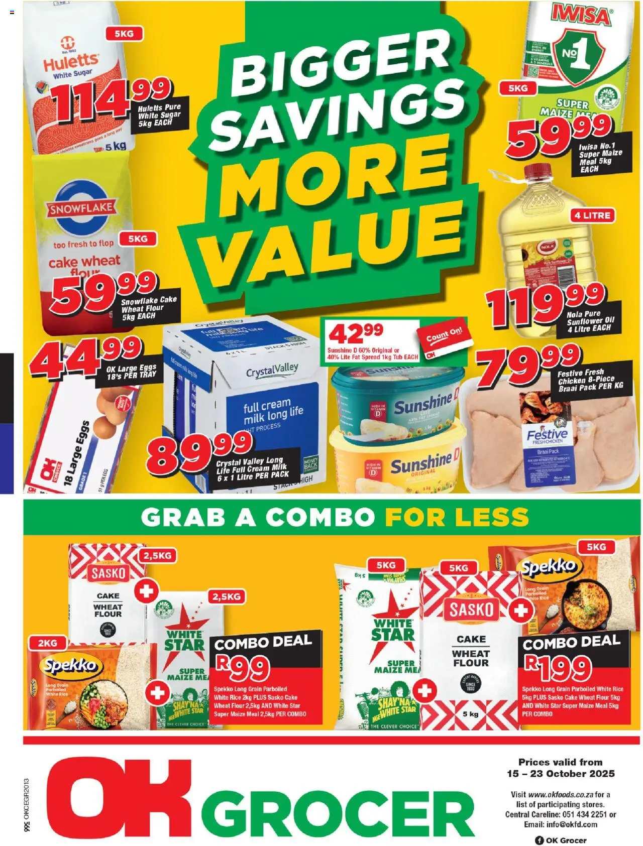 OK Foods Northern Cape - OK Grocer from 15/10 - 23/10/2025 > Promotions