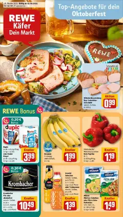 Vorschau von dem Prospekt des Geschäftes Rewe, gültig ab dem 14.09.2025