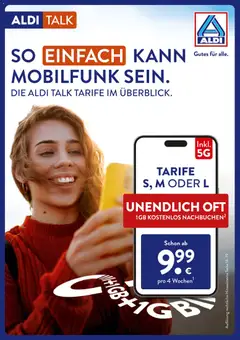 Vorschau von dem Prospekt des Geschäftes Aldi, gültig ab dem 12.11.2025