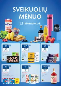 MAXIMA parduotuvės leidinio Leidinys - Sveikuolių mėnuo galiojančio nuo 2026.01.06 peržiūra