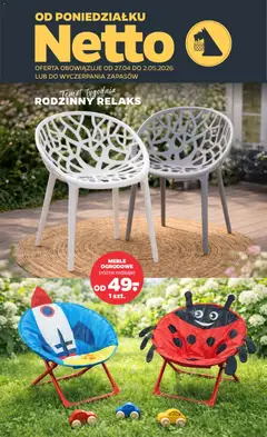 Pogląd gazetki "Netto gazetka od poniedziałku NonFood" ze sklepu Netto ważnej od 27.04.2026