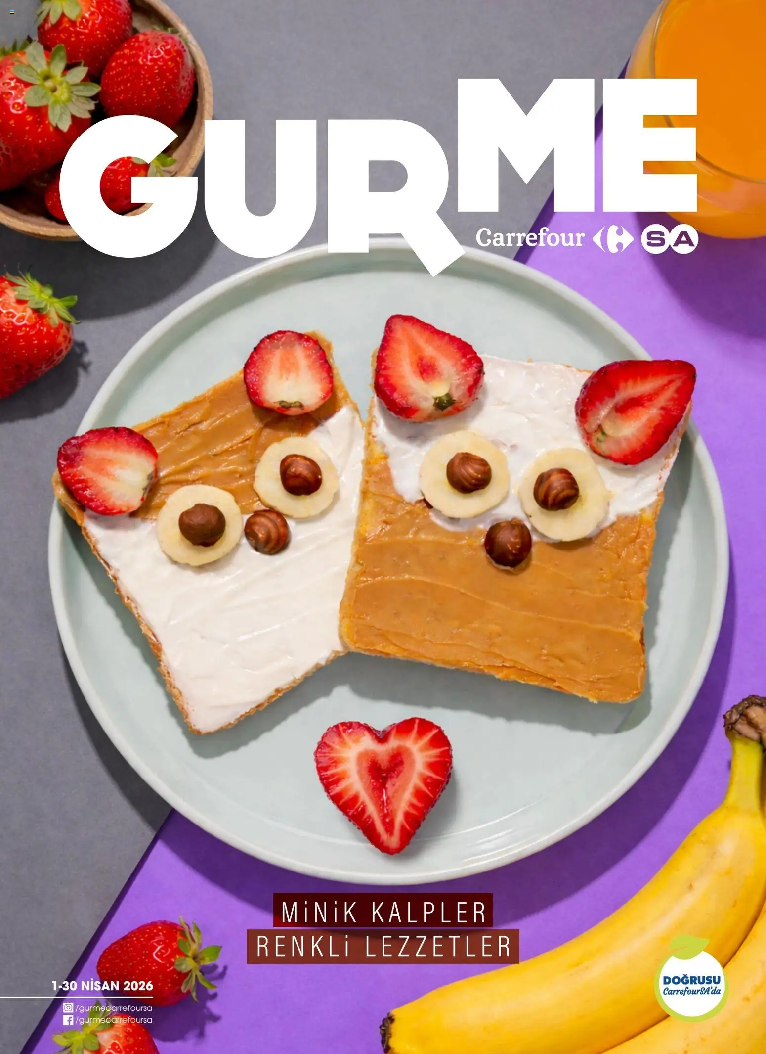 CarrefourSA CarrefourSA - Katalog Gurme 01.04.2026 - Broşürünün önizlemesi