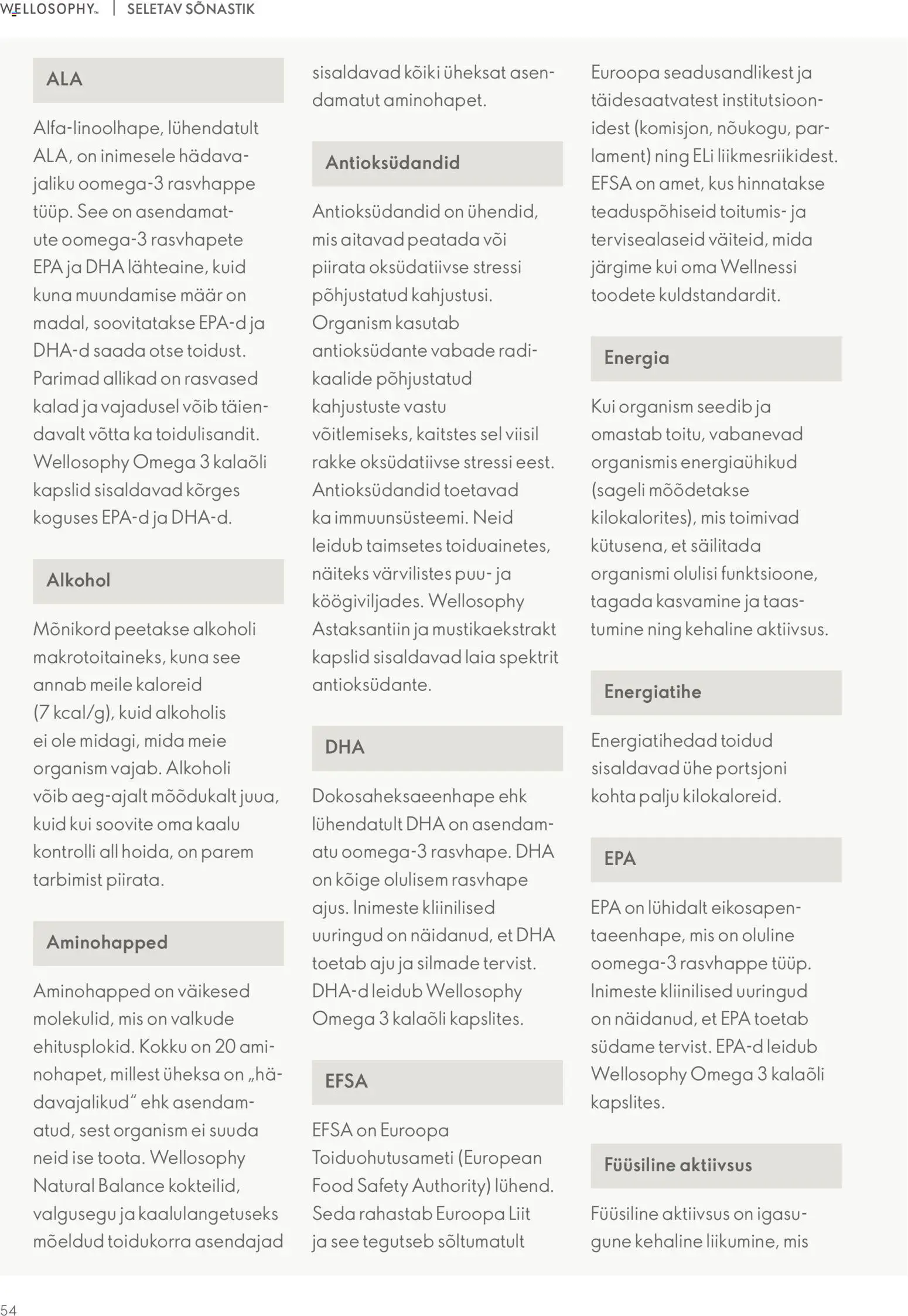 Oriflame kliendilehe eelvaade alates 2025.01.01