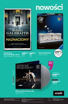 Pogląd gazetki "Black Friday" ze sklepu Empik ważnej od 26.11.2025 | Strona: 208