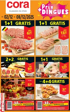 Voorbeeld van Folder de la semaine 49 van winkel Cora geldig vanaf 02/12/2025