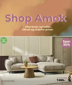 Eksempel på tilbudsavis Tilbudsavis fra butik Møblér gyldig fra 25/09/2025