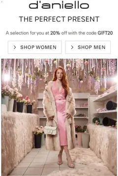 Anteprima dell'opuscolo D'aniello Boutique dal negozio Offerte valido da 08/12/2025