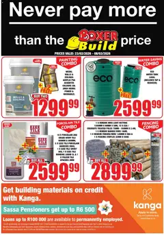 Preview of Boxer flyer valid from 23/02/2026