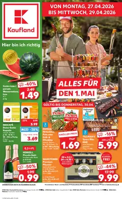 Voorbeeld van Kaufland DE - DE Folder Köln van winkel Kaufland DE geldig vanaf 27-04-2026