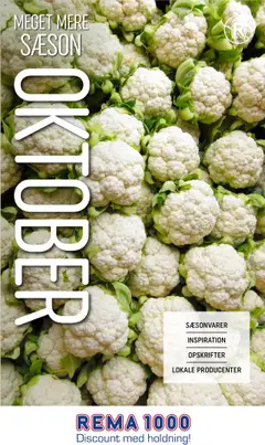 Eksempel på tilbudsavis Meget mere sæson - oktober fra butik Rema 1000 gyldig fra 01/10/2025