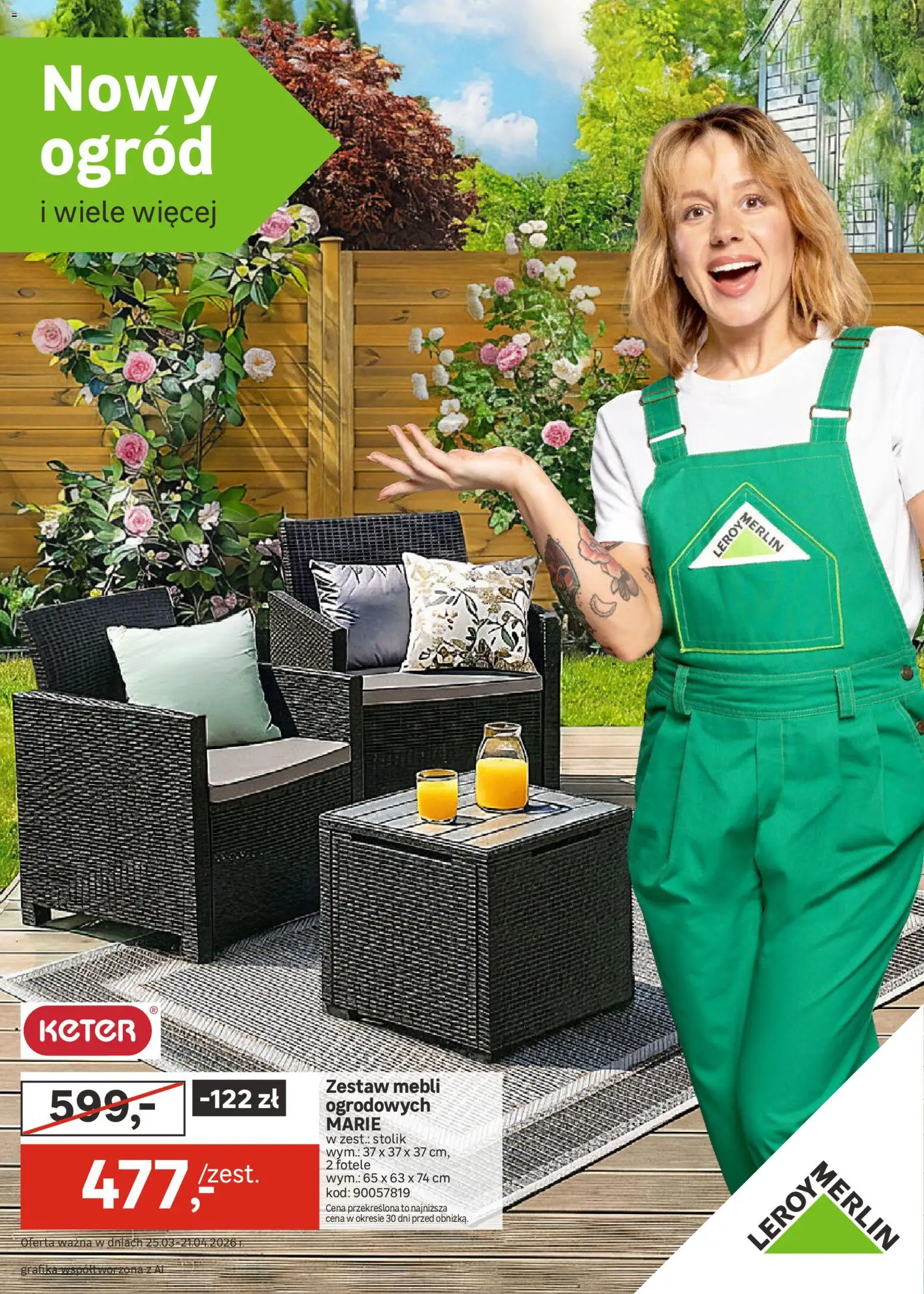 Pogląd gazetki "Leroy Merlin gazetka" ze sklepu Leroy Merlin ważnej od 25.03.2026