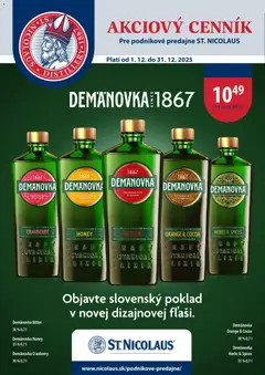 Náhľad St. Nicolaus letáku platného od 01.12.2025