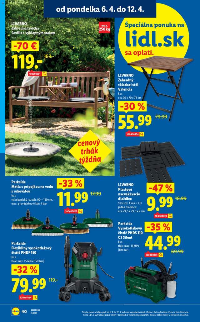 Nový Lidl leták od 06.04.