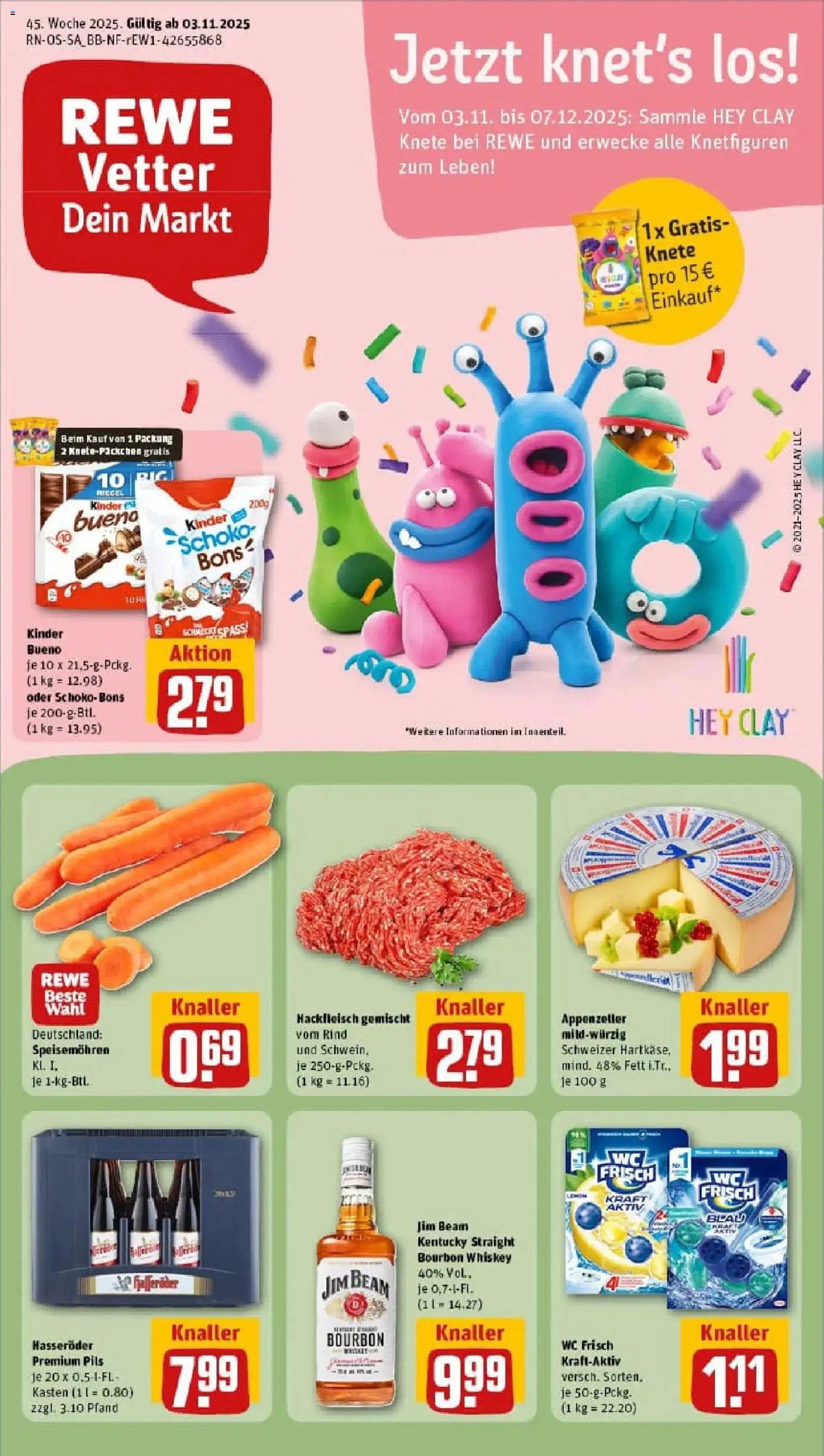 Vorschau von dem Prospekt des Geschäftes Rewe, gültig ab dem 02.11.2025