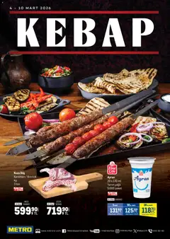 Metro Metro - Kebap Restoranları 04.03.2026 - Broşürünün önizlemesi