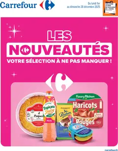 Prévisualisation de Les nouveautés du magasin Carrefour formulaire valide 01/12/2025