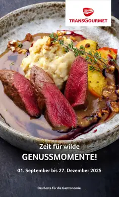 Vorschau der Angebote: Transgourmet Zeit für wilde Gennusmomente gültig ab 01.09.2025