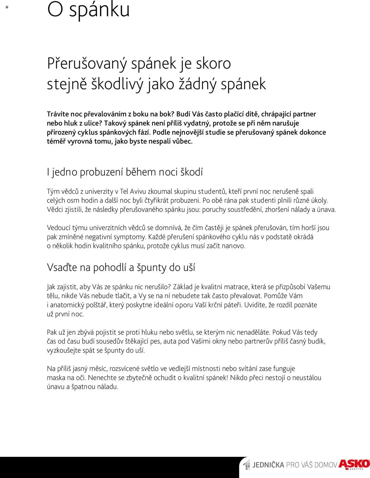  ASKO nábytek Leták - Matrace Curem (od čtvrtka 06.02.2025) - strana 3