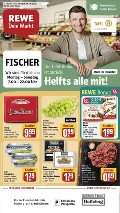 Vorschau von dem Prospekt des Geschäftes Rewe, gültig ab dem 07.09.2025