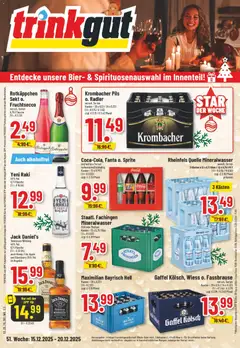 Vorschau von dem Prospekt des Geschäftes Trinkgut, gültig ab dem 15.12.2025