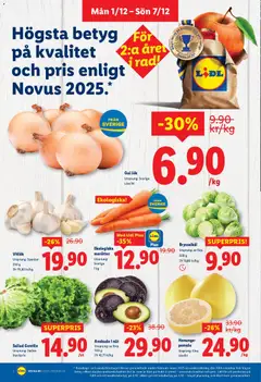 Förhandsgranska reklamblad Aktuella reklamblad Lidl från butik Lidl gäller från 01/12/2025 | Sida: 2