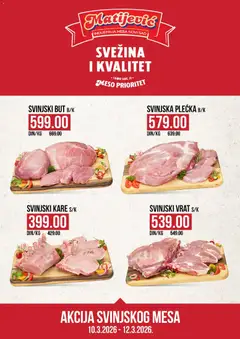 Pregled Matijevic kataloga - važi od 10.03.2026