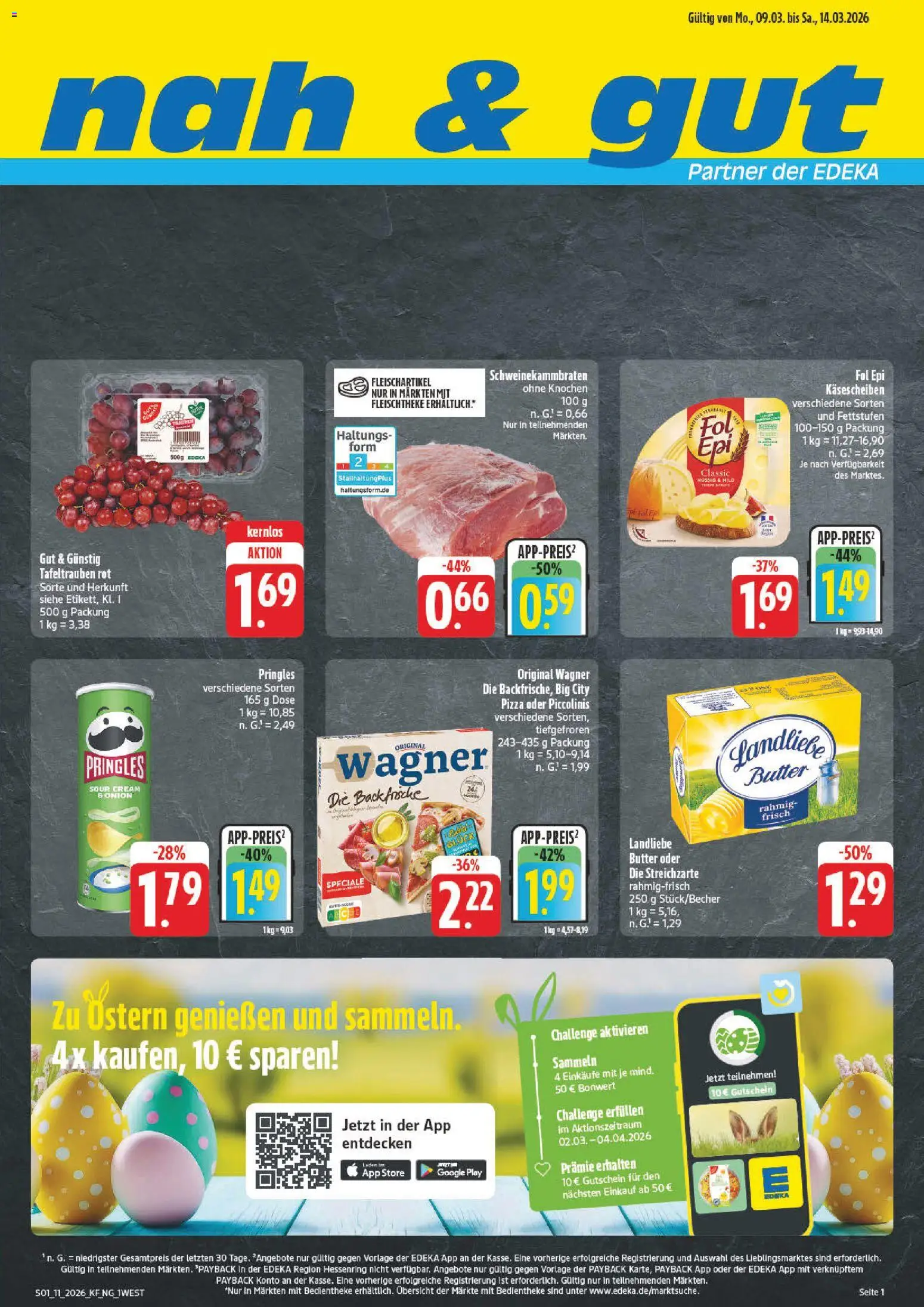 Vorschau von dem Prospekt des Geschäftes nah & gut, gültig ab dem 09.03.2026