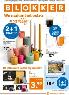 Voorbeeld van Folder van winkel Blokker geldig vanaf 13-10-2025