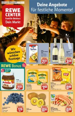 Vorschau von dem Prospekt des Geschäftes Rewe, gültig ab dem 22.12.2025