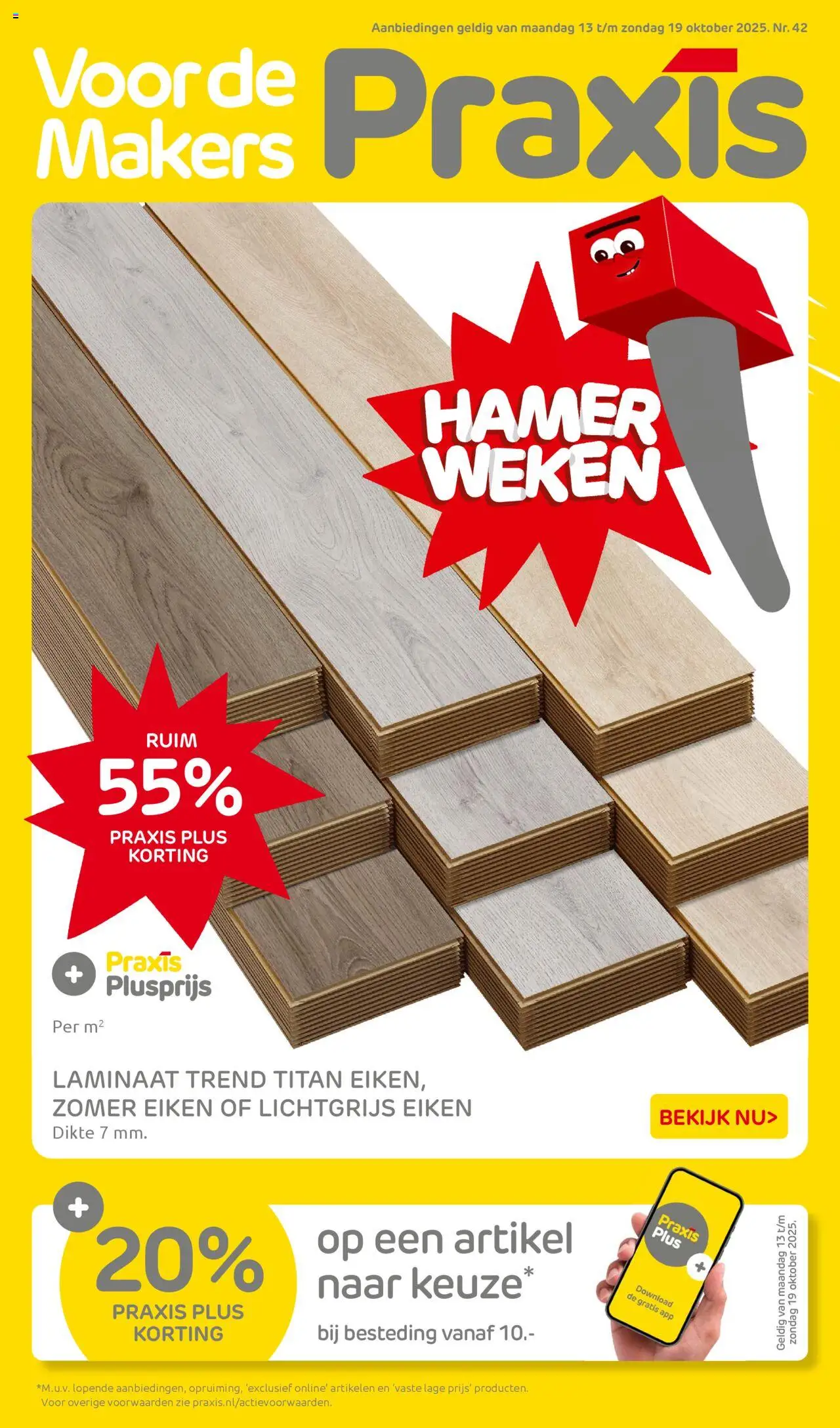 Praxis shop Folder geldig vanaf 13-10-2025 - Paginanummer 1