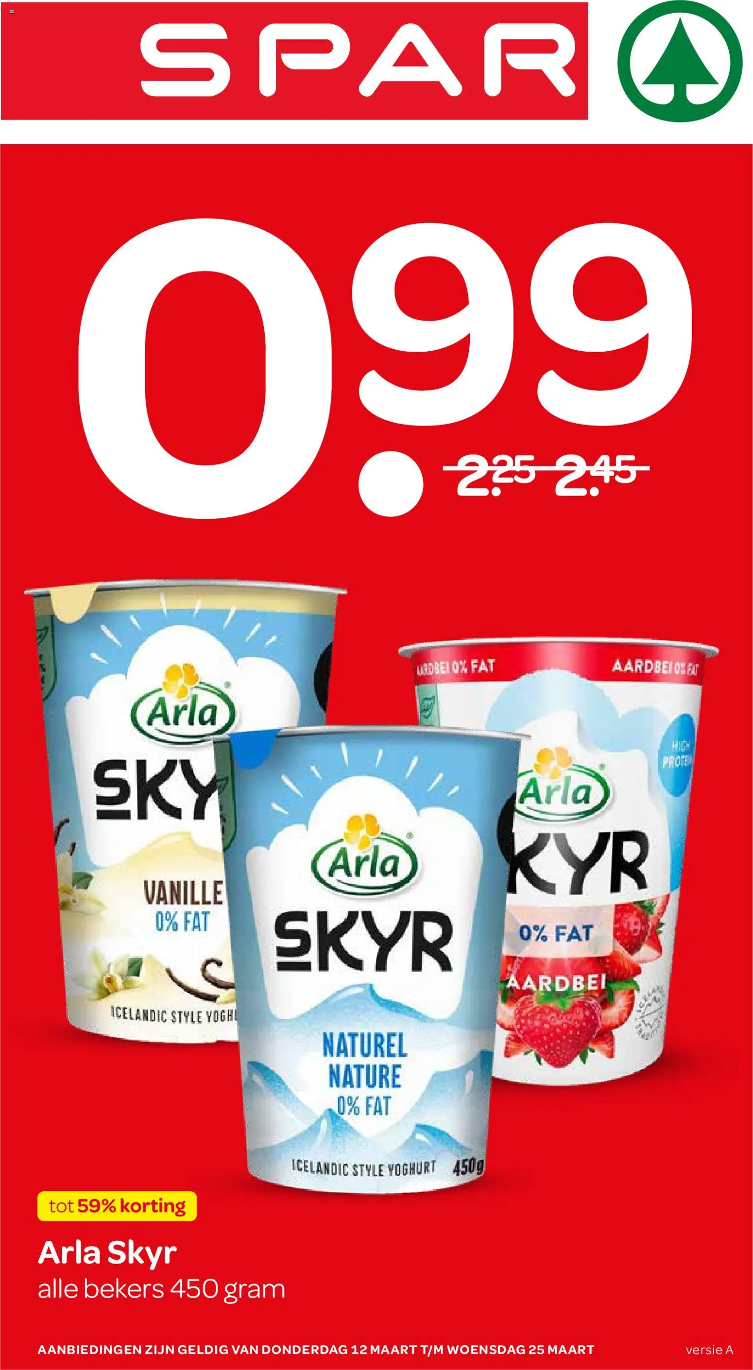 Voorbeeld van Spar folder van winkel Spar geldig vanaf 12-03-2026