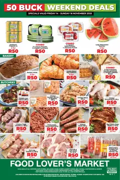 Preview of Food Lover's Market flyer valid from 14/11/2025