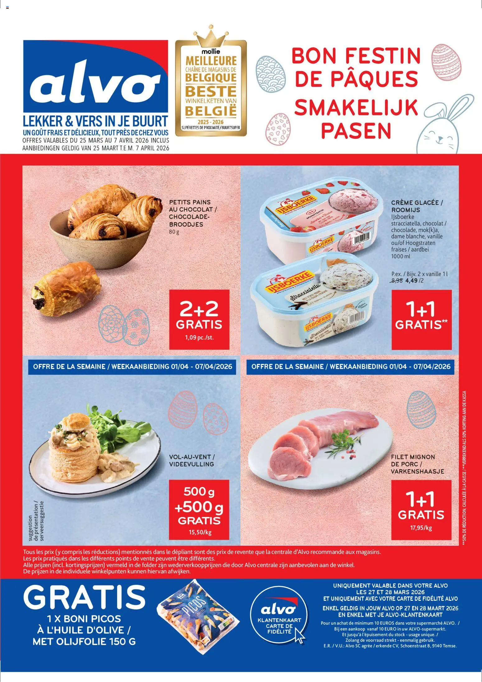 Voorbeeld van Alvo Publicité van winkel Alvo geldig vanaf 25/03/2026