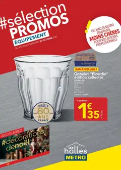 Prévisualisation de Sélection Promos Equipement du magasin METRO formulaire valide 02/10/2025