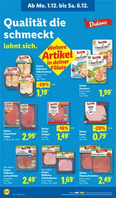 Vorschau von dem Prospekt des Geschäftes Lidl, gültig ab dem 01.12.2025 | Seite: 18