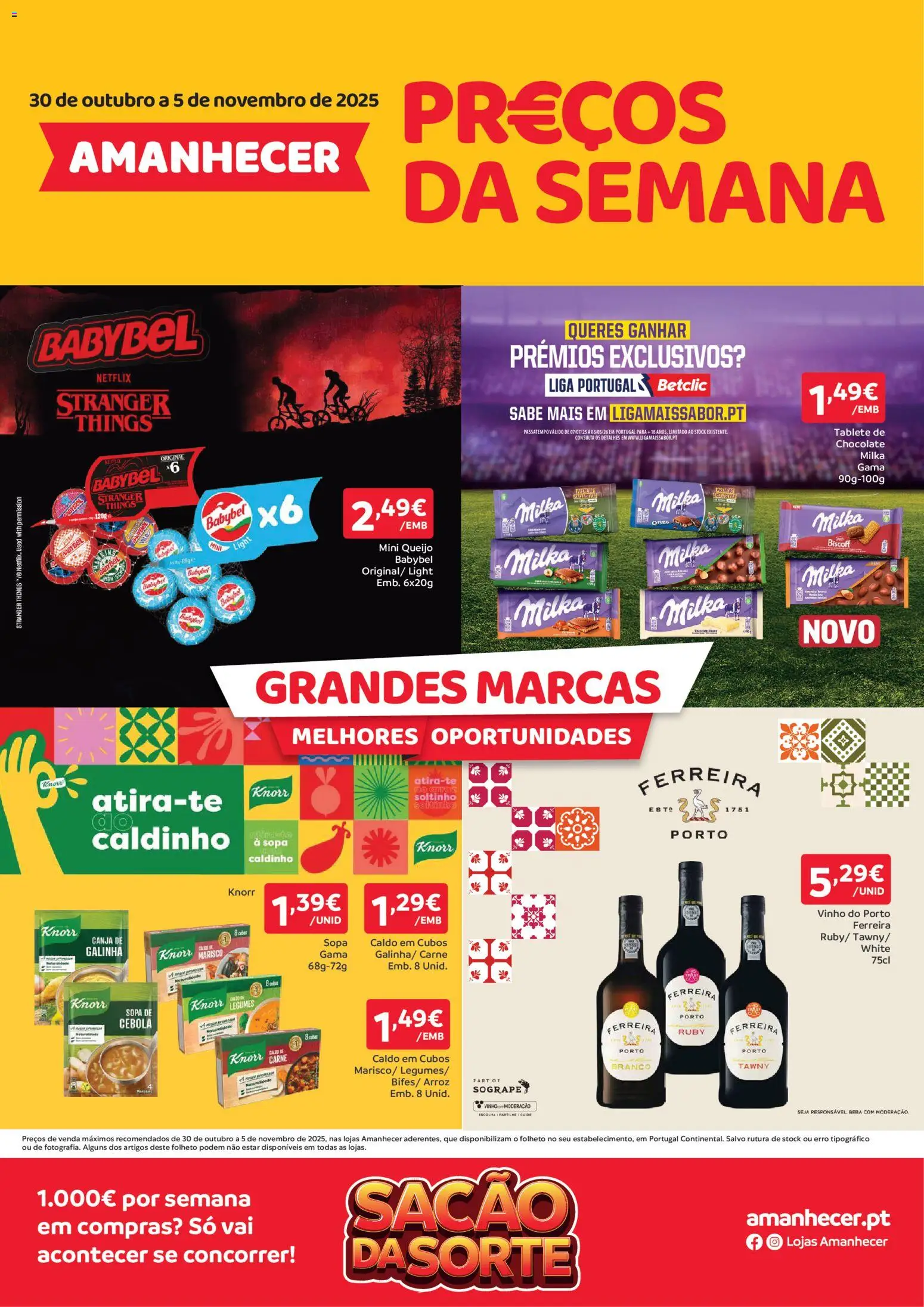 Pré-visualização do folheto da loja Amanhecer válida a partir de 30/10/2025