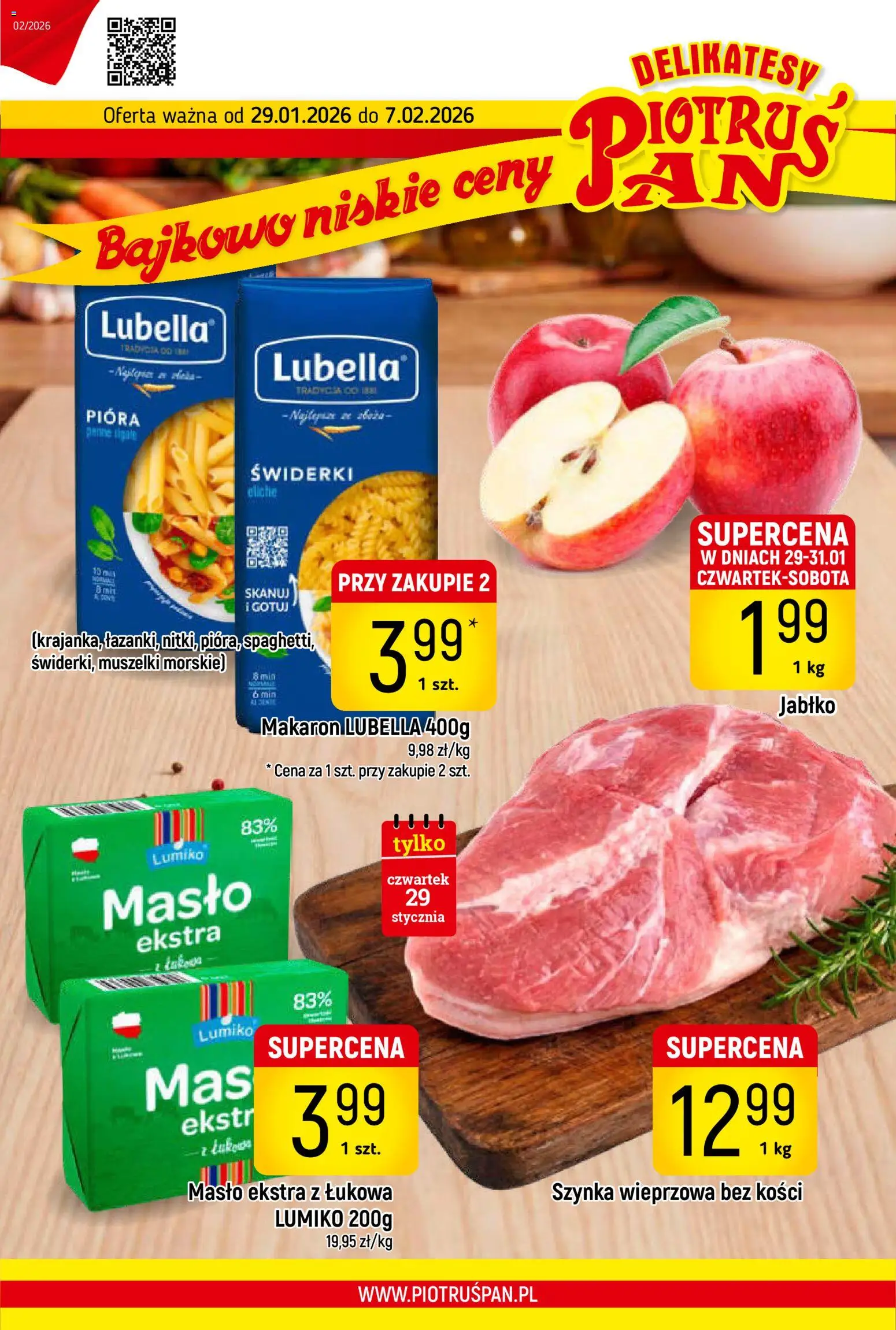 Pogląd gazetki "Gazetka" ze sklepu Piotruś Pan ważnej od 29.01.2026